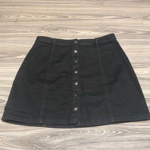 Forever 21 button up skirt